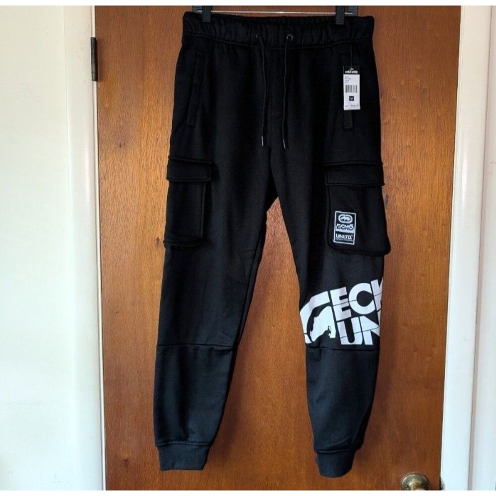Ecko Unltd. Cargo Joggers Sweatpants Men's Size Medium NEW!